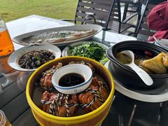-七的湖·晚芳亭·阳澄湖农家菜·大闸蟹(莲花岛店)