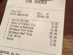 账单-Pancakes on the rocks(Darling Harbour)