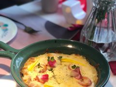 德国香肠焗土豆泥-蜜桃花开·中西融合菜E&W(南长街店)