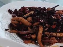 香辣鱿鱼条-华春餐馆(鱼山路店)