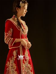 点击看大图 -艾拉·女王婚纱礼服馆