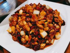 宫保鸡丁-观城阁家常菜·烤鱼·锦州烧烤(崇文门店)