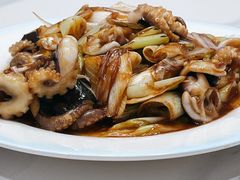 葱爆八带-来之顺海鲜菜馆·青岛菜·始于1993(栈桥店)