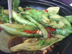 啫啫生菜煲-新斗记·新派老粤菜(海上世界店)