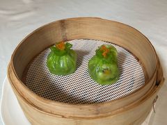 蟹肉菠菜鲜虾饺-皇朝会.经典传统粤菜(外滩店)