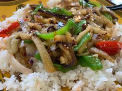 肉沫茄子盖浇饭-伊清斋牛肉面(华佗路店)