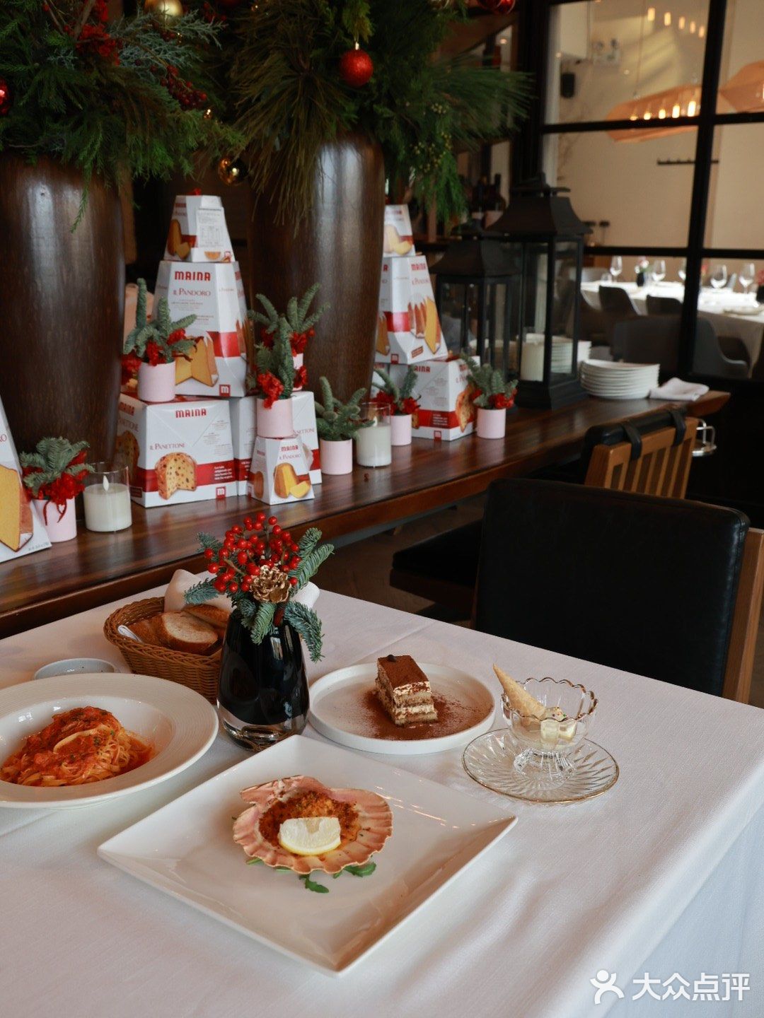超美意大利🇮🇹餐厅，圣诞🎄氛围感绝了