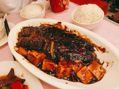 红烧豆腐烩黄鱼-玲珑餐厅(陕西南路店)
