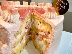 东京桃桃奶油蛋糕-浮光之丘MontCake生日蛋糕(花牌坊店)