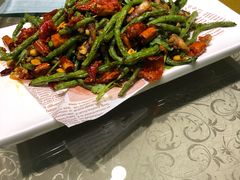 干煸四季豆鱿鱼头-上沟咱家饭店(黄河路店)