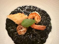 威尼斯海鲜墨鱼汁烩饭-Ponte 意大利餐厅