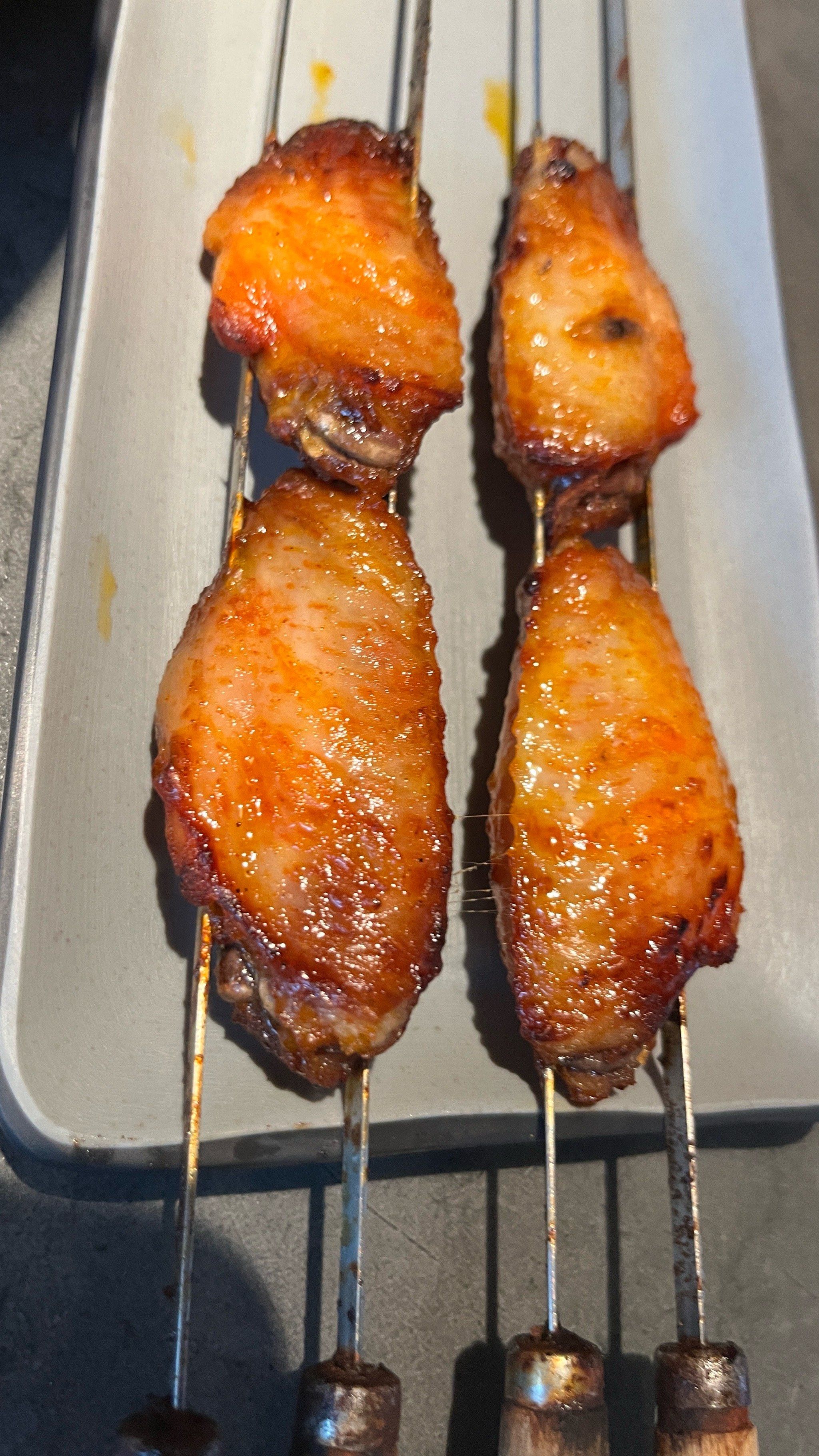 烤鸡翅夜宵来一份