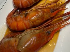 阳澄湖一号大虾-鼎鲜·蟹农渔水·阳澄湖大闸蟹·农家乐(美人腿店)