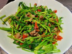 香菜炒牛肉-壹盏灯(惠农店)