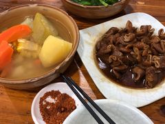 烫碗豆尖-朱大嘴肥肠血旺(福字街店)