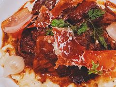 慢炖安格斯牛肉配意式烩饭-福楼法餐厅FLO