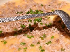 蒸有机鸡蛋（加黑猪肉末）-费大厨辣椒炒肉(黄兴中心广场店)