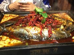 -探鱼·鲜青椒爽麻烤鱼(广州花都来又来店)