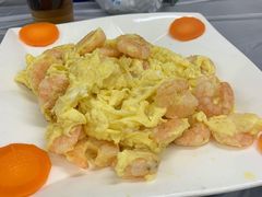 鲜虾炒蛋-凤城康记饭店