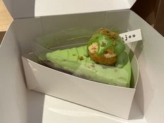 香橙开心果蛋糕切片-evoojoo面包商店
