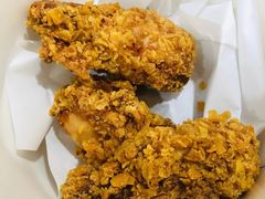 气泡薯片热辣脆皮鸡餐-肯德基(永旺店)