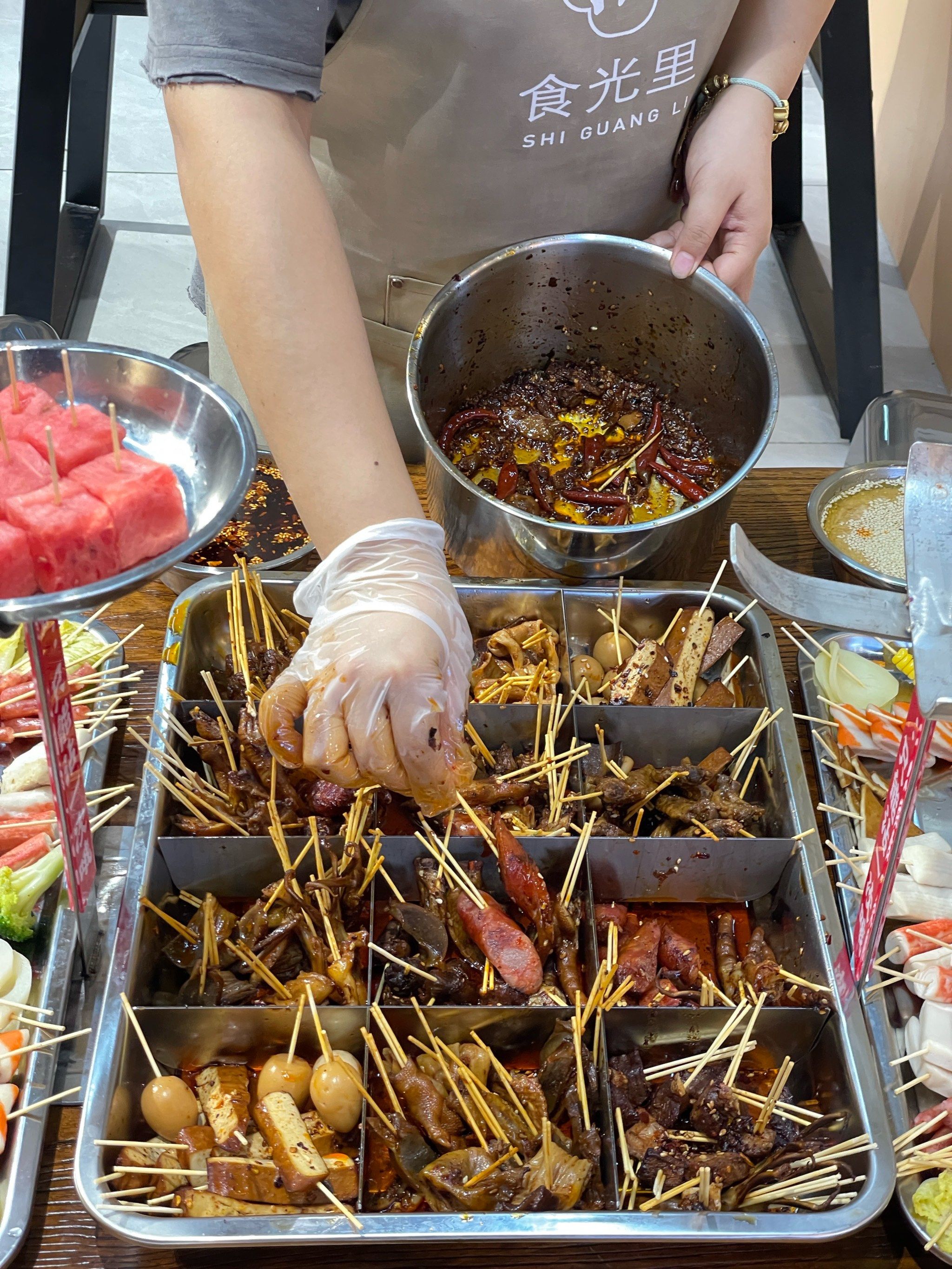 在重庆观音桥!吃到了正宗绵阳冷沾沾!