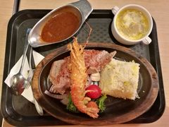 新西兰西冷牛扒拼阿根廷大虾套餐-大家乐(广州中华广场店)