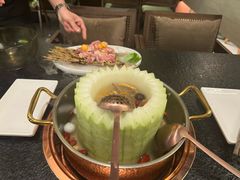 -得意咚瓜·顺德鱼生·冬瓜盅火锅
