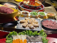 白花花霸王花拼盘-羊大爷涮肉(亮马桥店)