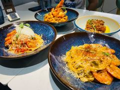鲜茄茸大虾配马斯卡朋意大利面-BE BRIGHT KITCHEN(正佳广场店)