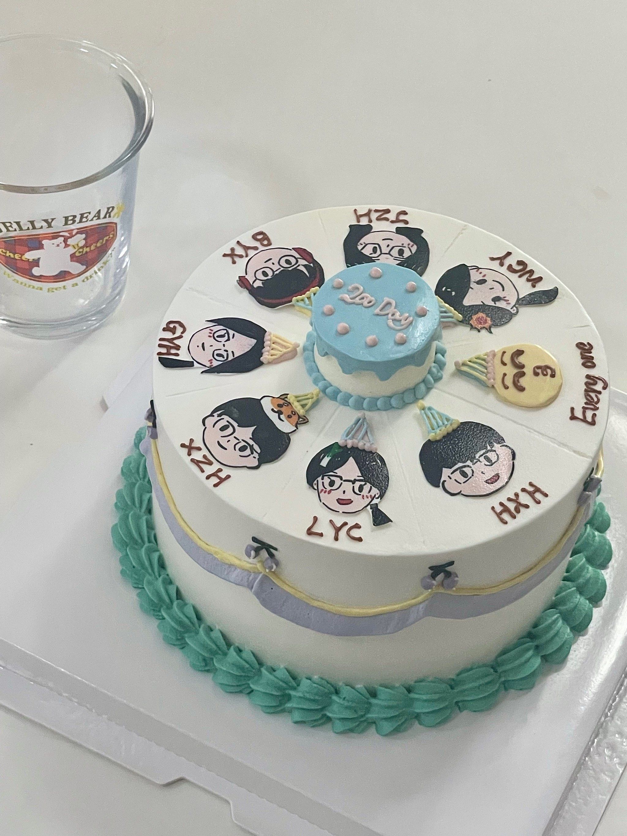一起过一个特殊的日子🎂 天津聚会团建蛋糕