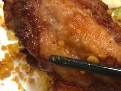 蒜香南乳炸鸡翼-盛记粥面(佐敦店)