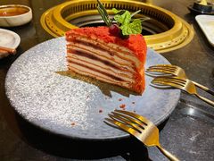 红丝绒蔓越莓千层-烧肉达人(凯德晶萃店)