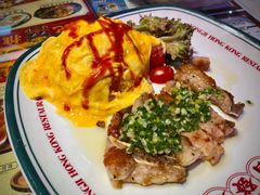 葱油猪扒滑蛋饭-龙记·香港茶餐厅(海上世界店)