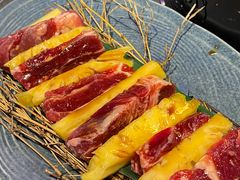 凤梨香烤牛肋条-十三姨正合丰烤肉(营迹路店)