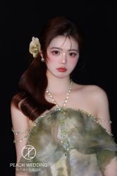 -桃子造型婚纱礼服(凤起广场店)