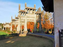 -棠樾牌坊群鲍家花园景区