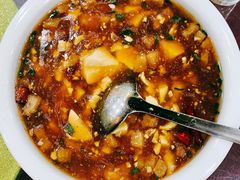 油渣豆腐羹-红灯笼龙凤饭店(宁波老字号店)