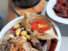 -草家酱蟹炭火烤肉店(珲春南路一店)