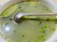黄瓜皮蛋汤-洪霞餐馆