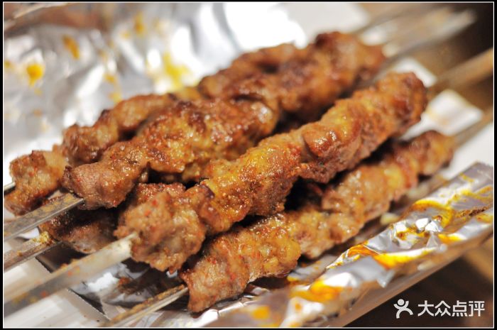 阿罗新疆餐厅(新世界城店)烤羊肉串图片 - 第2张