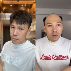 -型男帮男士假发补发·佩戴式发型