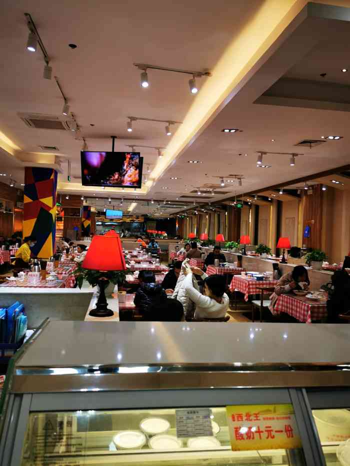 张郎西北王·陕西面馆(大润发店)-"位置在大润发3楼,上电梯就可以看见