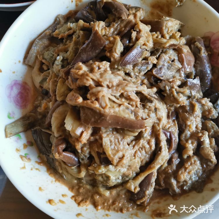 夏日减肥食谱之麻酱拌长条茄子