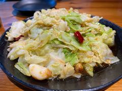 油渣圆白菜-望京一号·重庆江湖菜(工体店)