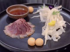 三年金钱火腿配大理手撕乳扇-泓0871臻选云南菜·味庄