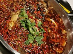 中辣锅底-味之绝热血美蛙鱼火锅(中坝店)