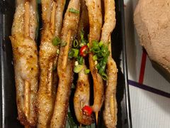炭烧猪颈肉串-辉记炭烧海鲜大排档·老字号(福田店)