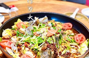 Colorful Large Plate Fish