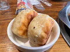 自制烧饼-安诚居干锅鸭头(八角店)